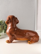 Копилка для денег полистоун «Собака Такса», 25×43 см - фото 809482524