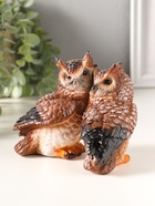 Фигурка полистоун «Пара сов», 11×14.5 см  (артикул 10982284)  большой выбор товаров оптом и в розницу по низким ценам с доставкой