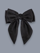 УЦЕНКА Заколка-автомат для волос "Джулия" двойной бант, 18х15 см, чёрный - Фото 2