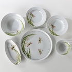 УЦЕНКА Сервиз столовый Добрушский завод «Идиллия. Стрекоза», 37 предметов, фарфор, белый - Фото 6