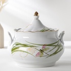 УЦЕНКА Сервиз столовый Добрушский завод «Идиллия. Стрекоза», 37 предметов, фарфор, белый - Фото 7