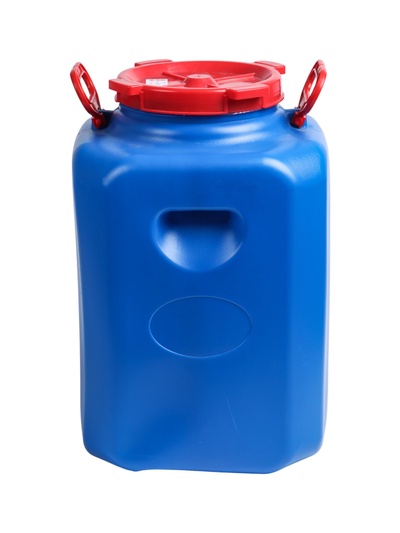 УЦЕНКА Фляга 50 л, пищевая, горловина 19.5 см, 2 ручки, синяя