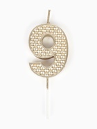 Свеча в торт на шпажке «Жемчужная», цифра 9, шампань  (артикул 10981666)  большой выбор товаров оптом и в розницу по низким ценам с доставкой