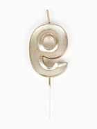 Свеча в торт на шпажке «Жемчужная», цифра 9, шампань  (артикул 10981666)  большой выбор товаров оптом и в розницу по низким ценам с доставкой