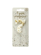 Свеча в торт «Белые брызги», цифра 7  (артикул 10981686)  большой выбор товаров оптом и в розницу по низким ценам с доставкой