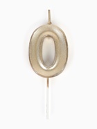Свеча в торт на шпажке «Жемчужная», цифра 0, шампань  (артикул 10981689)  большой выбор товаров оптом и в розницу по низким ценам с доставкой