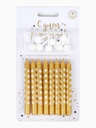 Свеча в торт «Звездочки», 8 шт., золотые  (артикул 10981706)  большой выбор товаров оптом и в розницу по низким ценам с доставкой