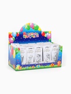 Свечи для торта цифры «Серебряные», 50 штук в шоу-боксе - Фото 2