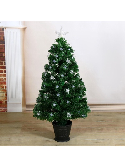 УЦЕНКА Ёлка искусственная «Галактика» 90 см, d нижнего яруса 50 см, 80 веток, без подсветки