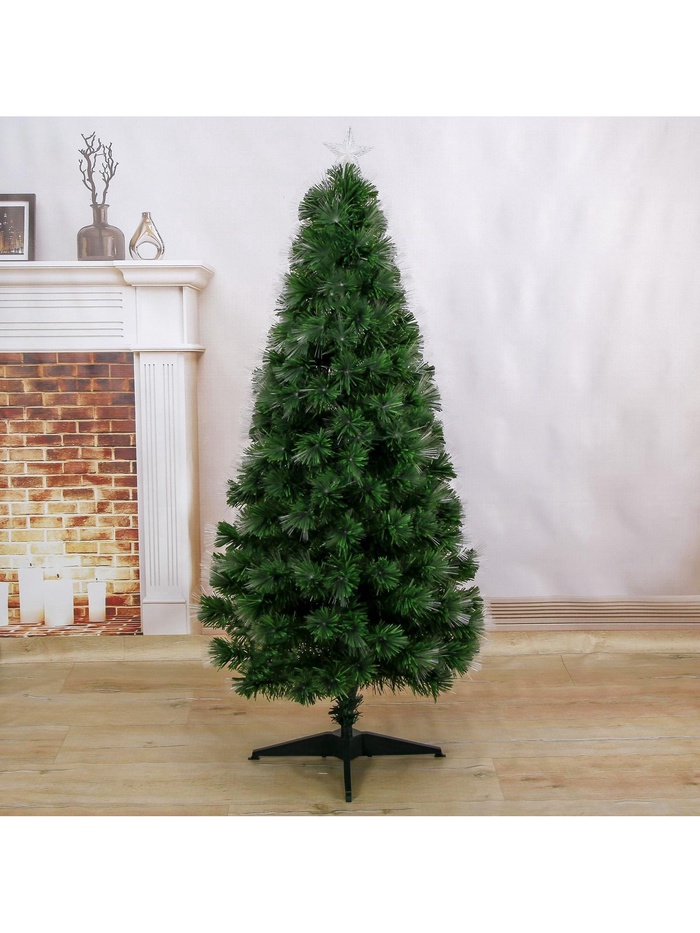 УЦЕНКА Ёлка искусственная «Пучок» 150 см, d нижнего яруса 75 см, 170 веток, без подсветки - Фото 1