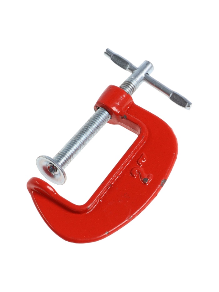 УЦЕНКА Струбцина G-образная ЛОМ, 2" (50 мм) - Фото 1