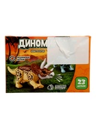 УЦЕНКА UNICON Конструктор "Диномир", 23 детали, трицератопс и бронтозавр, звуковые эффекты 1098842 10988421
