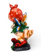 Садовая фигура из полистоуна «Пчёлка в платке», 25×26×50 см - Фото 5