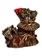 Садовая фигура из полистоуна «Лесовичок», 13×19×20 см - фото 68979545