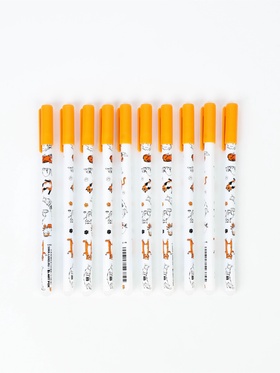 Ручка пластик пиши-стирай с колпачком 