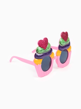 Карнавальные очки «Мафины» с блёстками