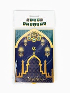 Гирлянда на ленте «Eid Murabak», цвет зелёный  (артикул 10959838)  большой выбор товаров оптом и в розницу по низким ценам с доставкой