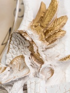 УЦЕНКА Часы настенные интерьерные большие с кукушкой «Лебеди», плавный ход, 63×8×32 см, белые 518357 - Фото 5