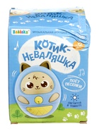 УЦЕНКА Музыкальная игрушка «Котик-неваляшка», звуковые и световые эффекты, синий 10988512