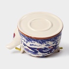 УЦЕНКА Чайник заварочный с металл ситом «Синий дракон» 900 мл - Фото 6