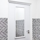 УЦЕНКА Зеркало дверное, подвесное, 40×110 см, белое 10988522