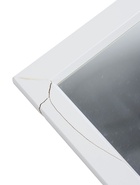 УЦЕНКА Зеркало дверное, подвесное, 40×110 см, белое 10988522