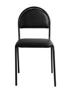 УЦЕНКА Стул Стандарт, кож.зам. черный 10988529