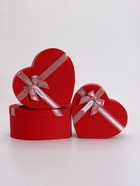 УЦЕНКА Набор коробок 3 в 1 сердца 31×27×13.3; 28×25×11.7; 26×23×10.3 см 10988537