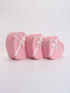 УЦЕНКА Набор коробок 3 в 1 сердца 31×27×13.3; 28×25×11.7; 26×23×10.3 см - Фото 1