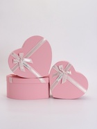 УЦЕНКА Набор коробок 3 в 1 сердца 31×27×13.3; 28×25×11.7; 26×23×10.3 см 10988538