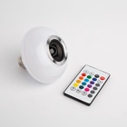 УЦЕНКА Лампа Световая тарелка, d=10 см, 220V, 4 режима, пульт, музыка, цоколь Е27, RGB - Фото 5