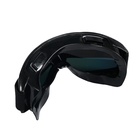 УЦЕНКА Очки-маска для езды на мототехнике, стекло хамелеон, черные - Фото 5