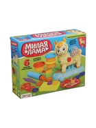 УЦЕНКА ЭВРИКИ Набор для игры с пластилином "Милая Лама", 6 баночек с пластилином - Фото 2