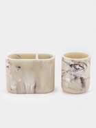 Набор для ванной «Мгновение», 4 предмета, дозатор, 2 стакана, мыльница - Фото 2