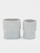 Набор для ванной «Морено», 4 предмета, дозатор, 2 стакана, мыльница, серый - фото 809492713