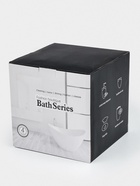 Набор для ванной «Сияние», 4 предмета, дозатор, 2 стакана, мыльница, белый - фото 809492728