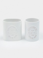 Набор для ванной «Облако», 4 предмета, дозатор, 2 стакана, мыльница, белый - Фото 2