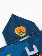Полотенце - пончо детское махровое LoveLife Super Hero, 60×120 см, 300 г/м, синее - фото 121355031