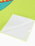 Полотенце - пончо детское махровое LoveLife «Дино» 60×120 см, зелёное - фото 121355038