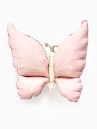Воздушный шар фольгированный 37" «Нежная розовая бабочка», сатин - Фото 3
