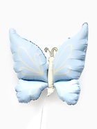 Воздушный шар фольгированный 37" «Нежная голубая бабочка», сатин - Фото 3