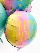Воздушные шары фольгированные «Happy birthday», набор 5 шт. - Фото 10