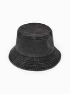 Панама женская MINAKU, деним вареный, чёрная, размер 56-58 - Фото 2