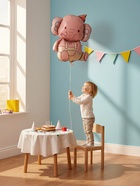 Воздушный шар фольгированный 35" «Розовый слоник» 10947661