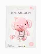 Воздушный шар фольгированный 35" «Розовый слоник» 10947661