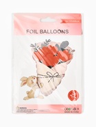 Воздушный шар фольгированный 27" «Зайчик с букетом» - Фото 6