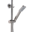 УЦЕНКА Душевая система Accoona A83206, однорычажный, излив 183 мм, тропический душ, лейка, сатин 941 - Фото 4