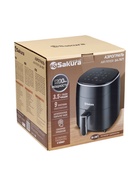 Аэрогриль Sakura SA-7671, 3.5 л, 1200 Вт, 9 программ, таймер, от 80 до 200°C, чёрный  (артикул 10983076)  большой выбор товаров оптом и в розницу по низким ценам с доставкой