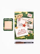 Подарочный набор, ежедневник А5, 80 л, блок бумаги, ручка «С 23 февраля» - Фото 3