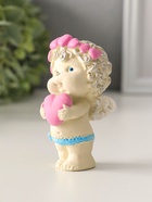 Фигурка «Ангелочек с сердечком», 9.5×5хх4.5 см  (артикул 10974749)  большой выбор товаров оптом и в розницу по низким ценам с доставкой